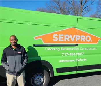 Eric Varnes, team member at SERVPRO of Adamstown, Mohnton