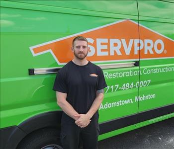 Nick Romaninsky, team member at SERVPRO of Adamstown, Mohnton